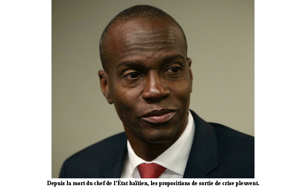 Remplacement de Jovenel Moise : pluie de propositions de sortie de crise